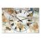 Designart Gilded Daydreams Oversized Multipanel Wall Clock